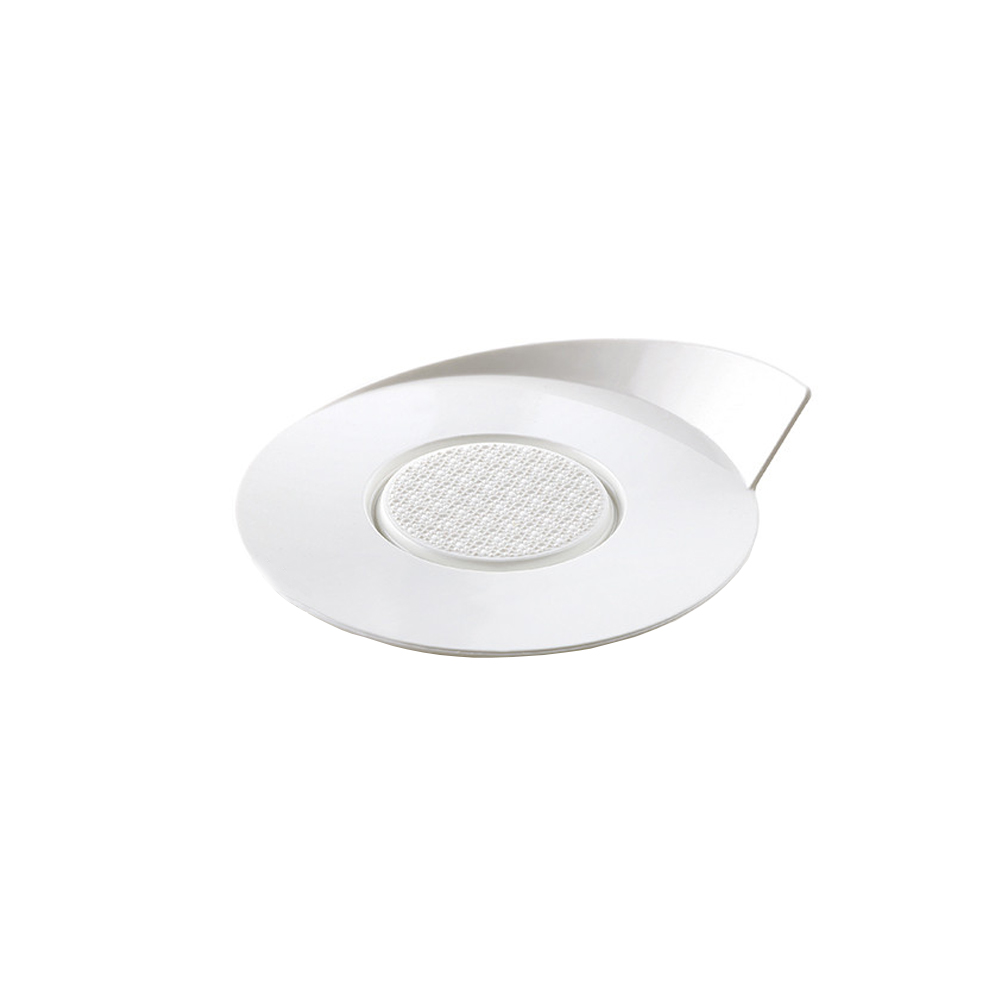 Silikomart White Round Dessert Plate, 3.4" Dia. - Pack of 100