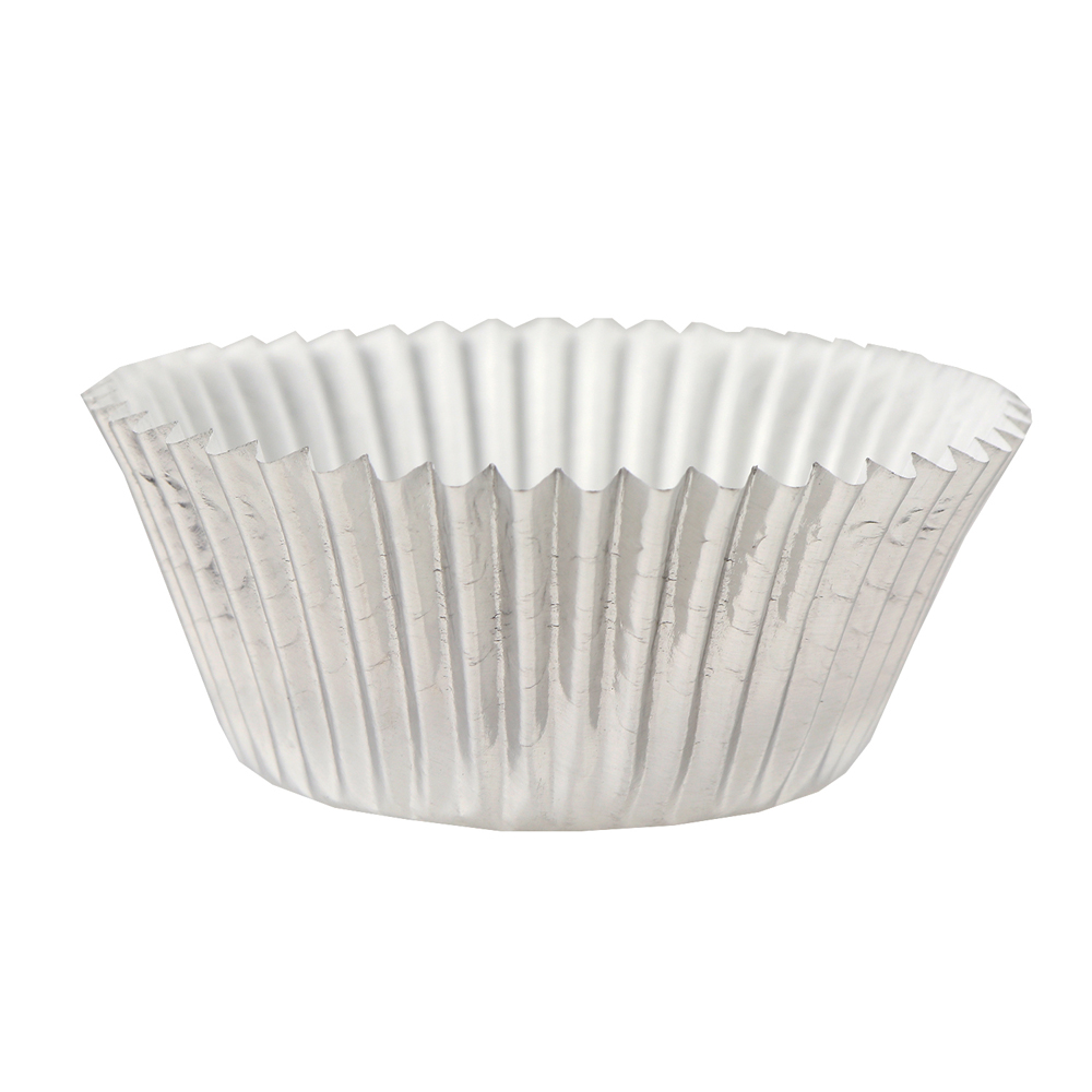 Wilton Standard Baking Cups, Silver Foil - 24 pack