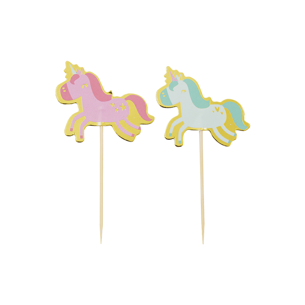 Simply Baked Unicorn Toppers, Pack of 12