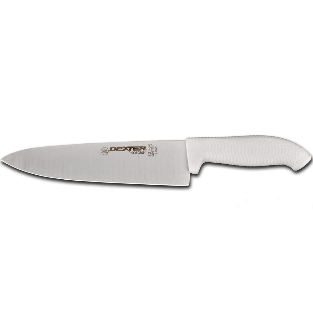 Sofgrip White 8" Cook's Knife 