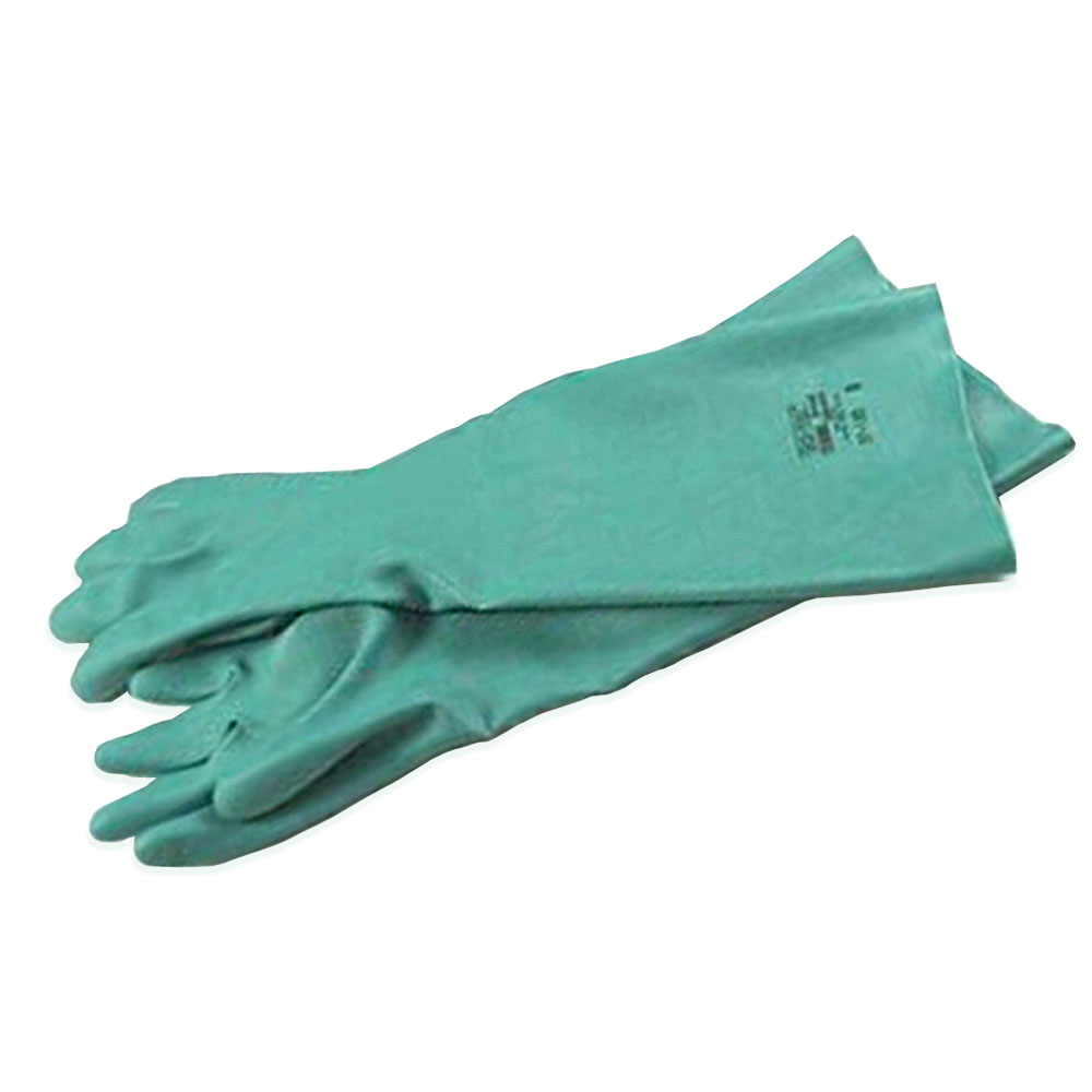 Sol-Vex Nitrile Gloves 18" Long, 1 Pair - Size 10