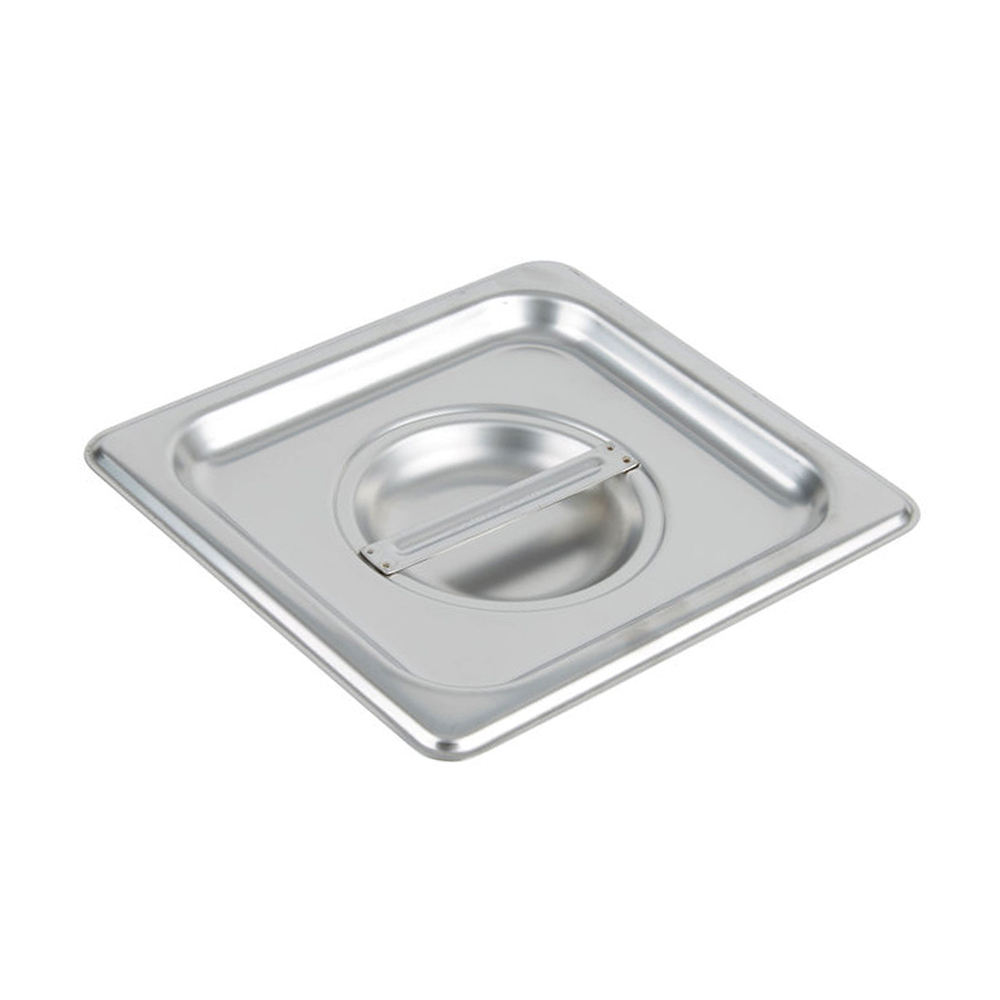 Solid Lid for Sixth Size Steam Table Pan - Pack of 6