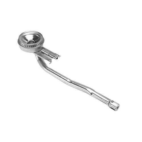 Southbend OEM # C50-00006, Stainless Steel Rear Burner Assembly - 4 1/4" Diameter, 19 3/4" Long