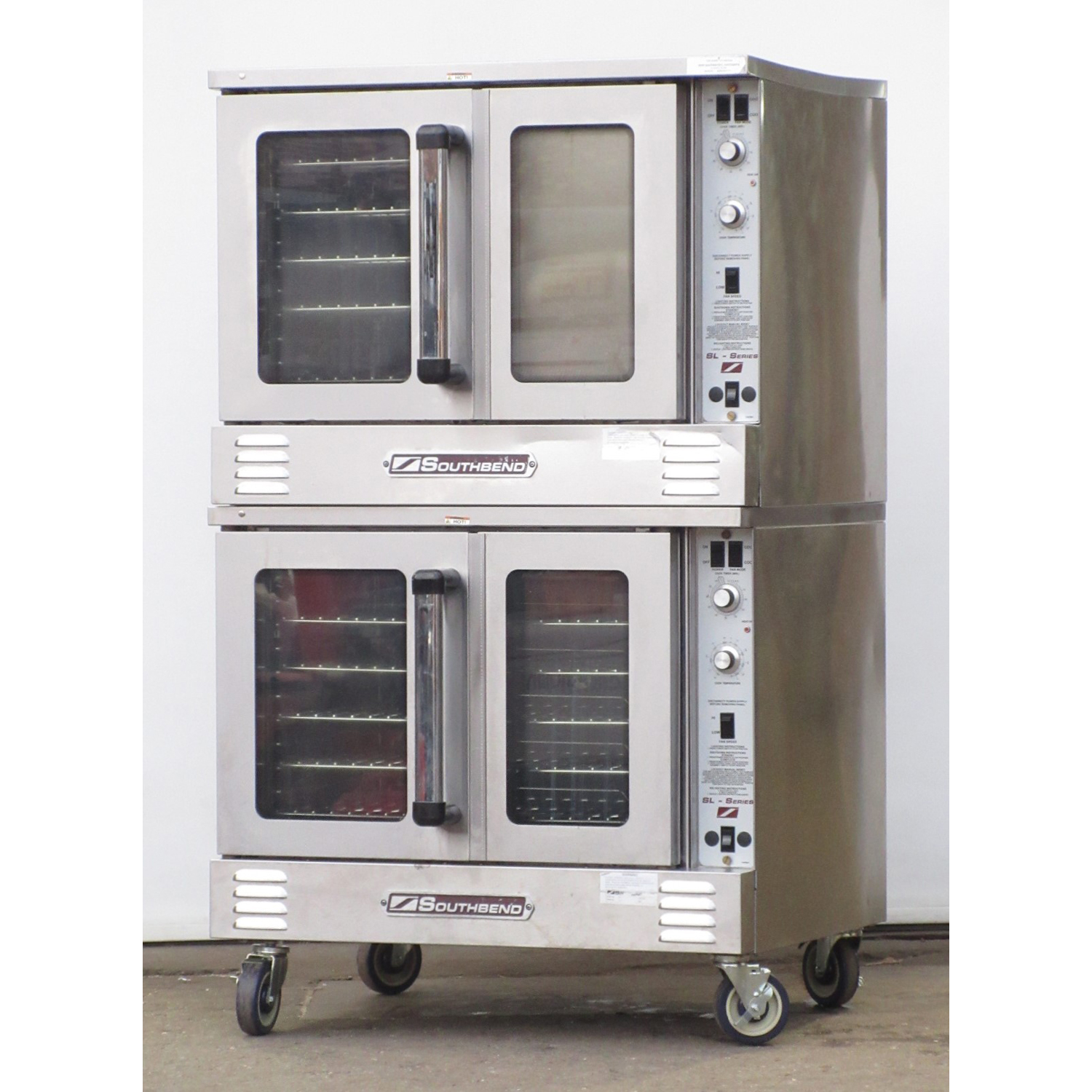 Southbend SLGS/22SC Double Gas Convection Oven, Used Excellent Condition