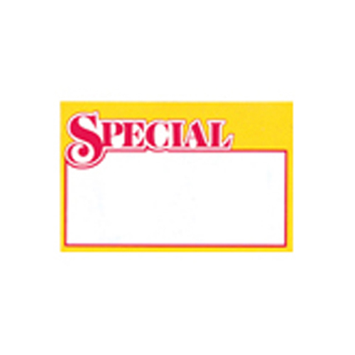 SPECIAL Sign Card, 100Pk Restaurant / Store Signs - BakeDeco.Com