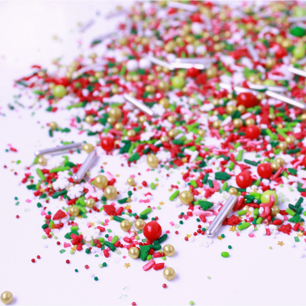 Sprinkle Mix-Christmas Shapes
