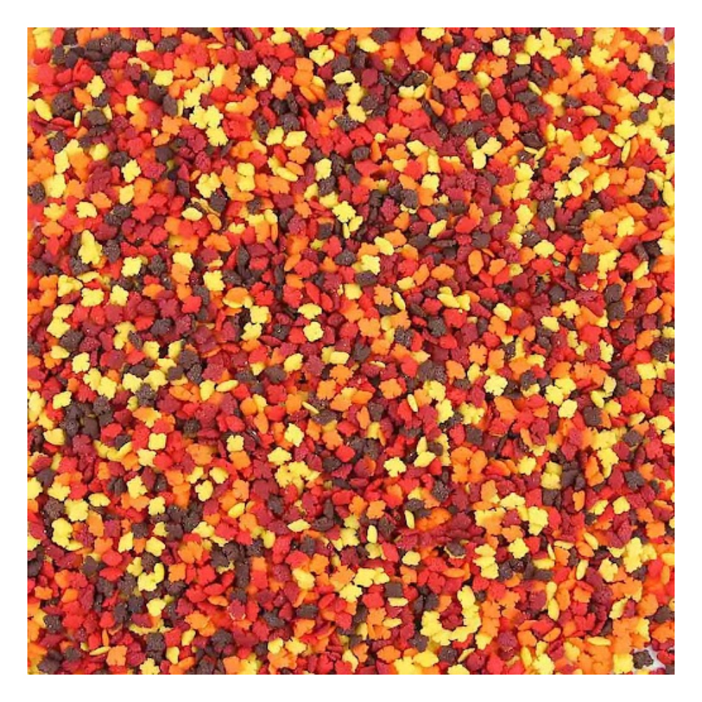 Sprinkle Pop Mini Fall Leaves Confetti, 4 oz.