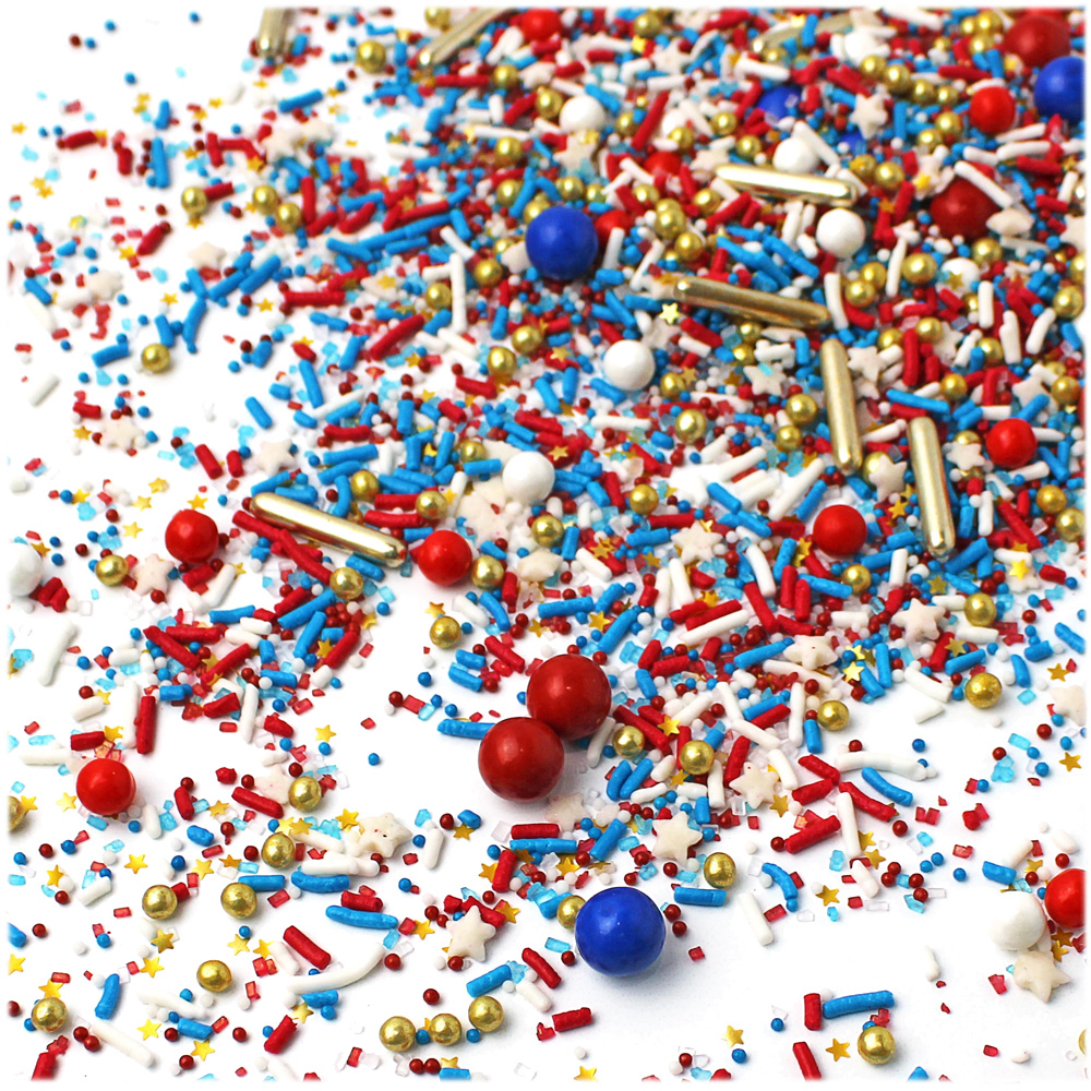 Sprinkle Pop Old Glory II Sprinkle Mix, 4 oz.