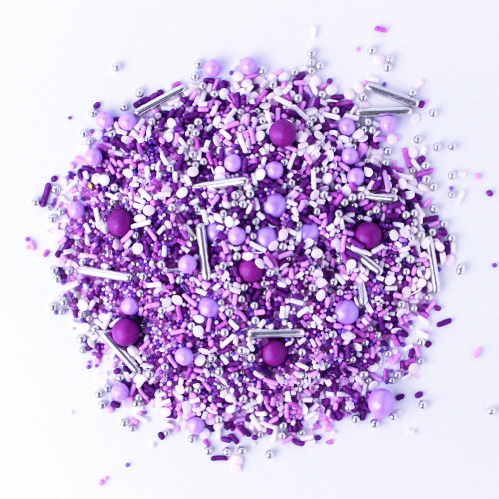 Sprinkle Pop Perfectly Purple Sprinkle Mix, 4 oz.