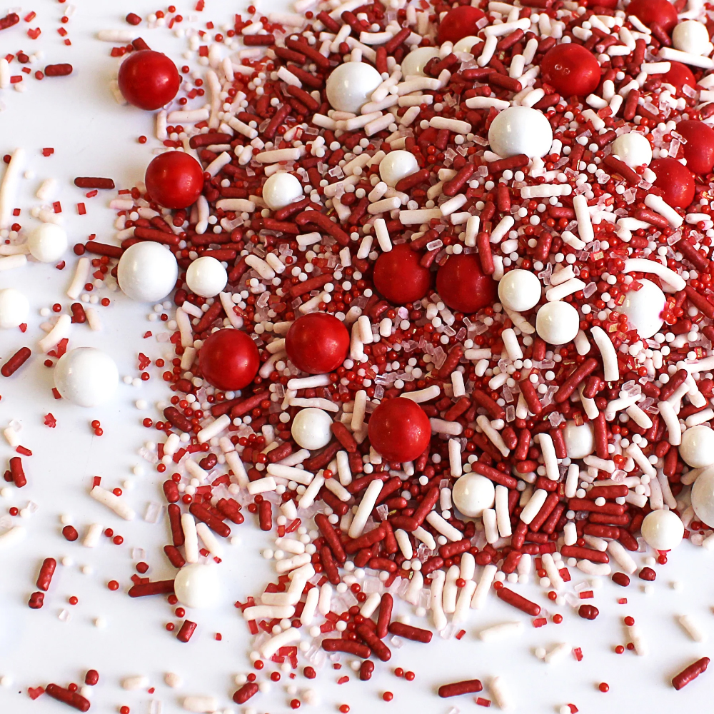 Sprinkle Pop Red & White Sprinkle Mix, oz