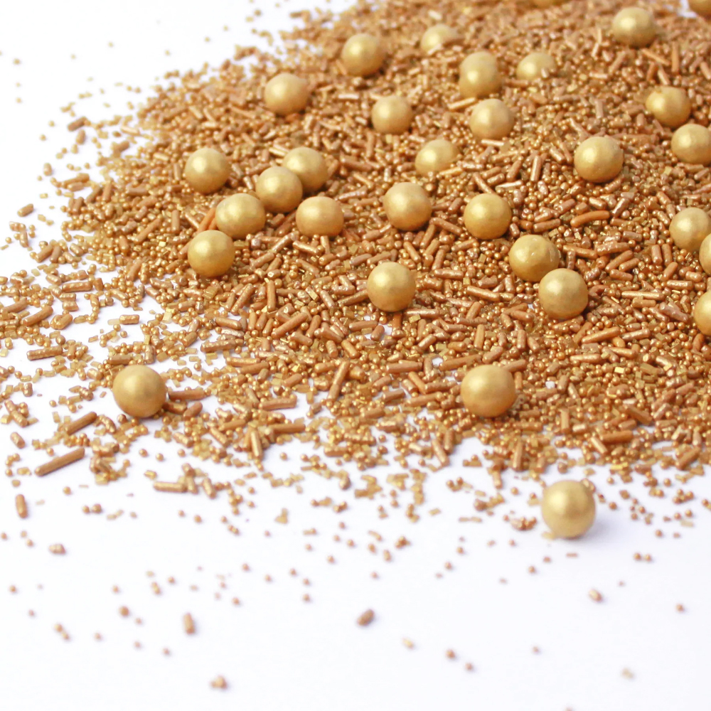 Sprinkle Pop Solid Gold Sprinkle Mix, 4 oz.