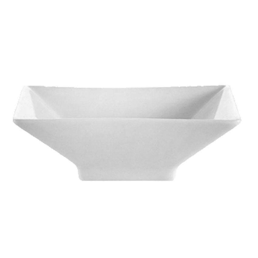 CAC China Square White Bowl 