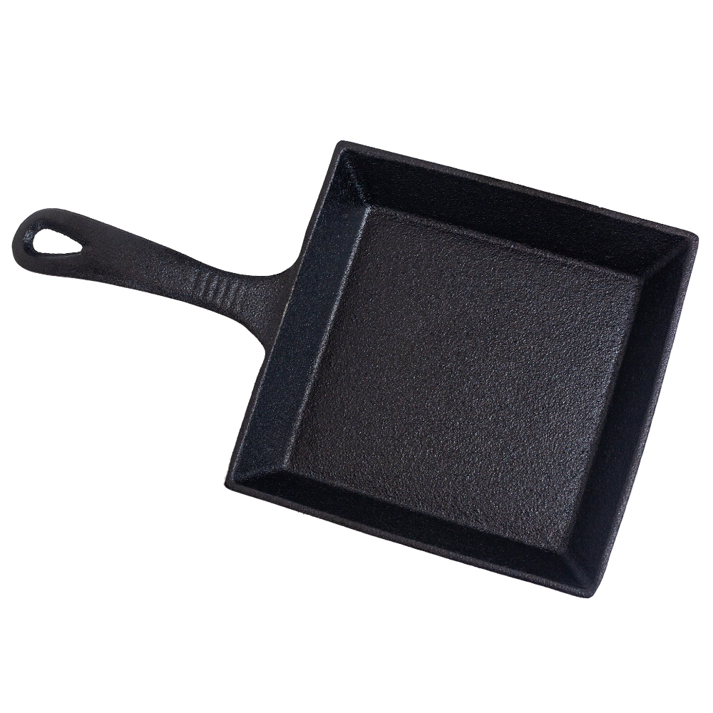 Square Skillet with Handle, 5-3/4" - Case of 12