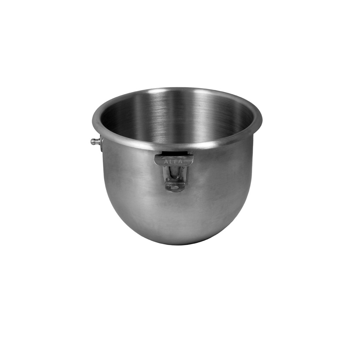 Stainless-steel 12 quart mixer bowl for the Hobart 12qt. Mixer