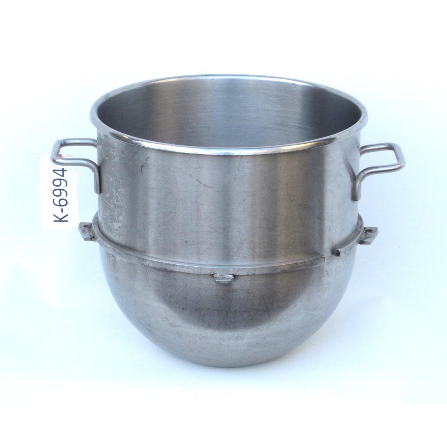 Stainless Steel 40 Quart Mixer Bowl, For 60, 80 & 140 Qt. Mixers, Hobart Equivalent 00-275686, Used