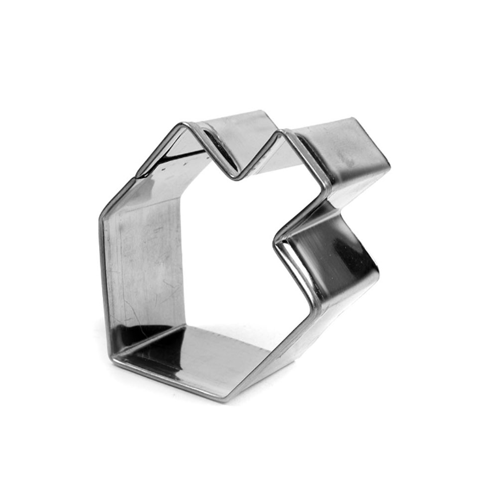 Stainless Steel Dreidel Cookie Cutter 1-11/16" x 2-1/2"