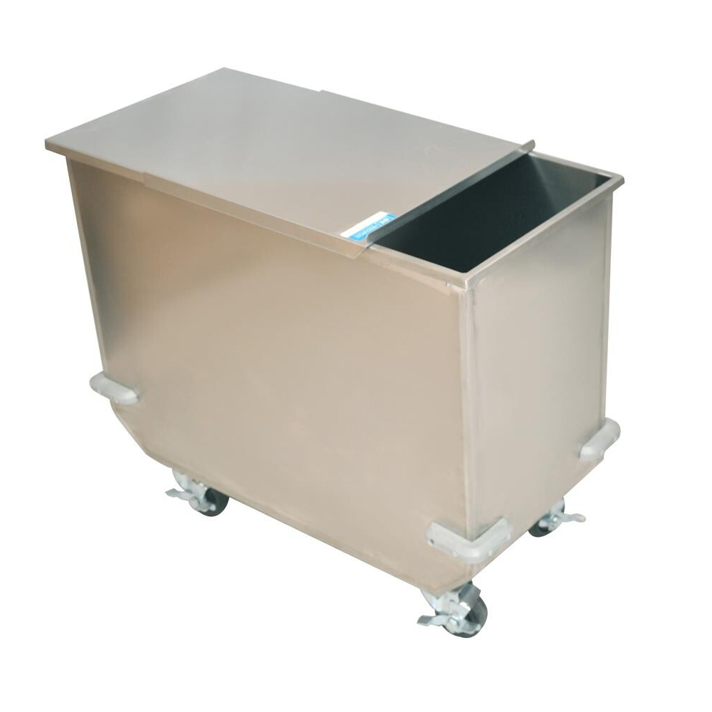 Stainless Steel Ingredient Bin, 100 Quart