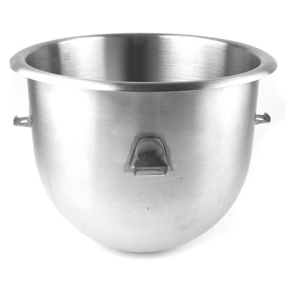 Stainless Steel Mixer Bowl, 10 Quart, for Hobart 10-Quart Mixer