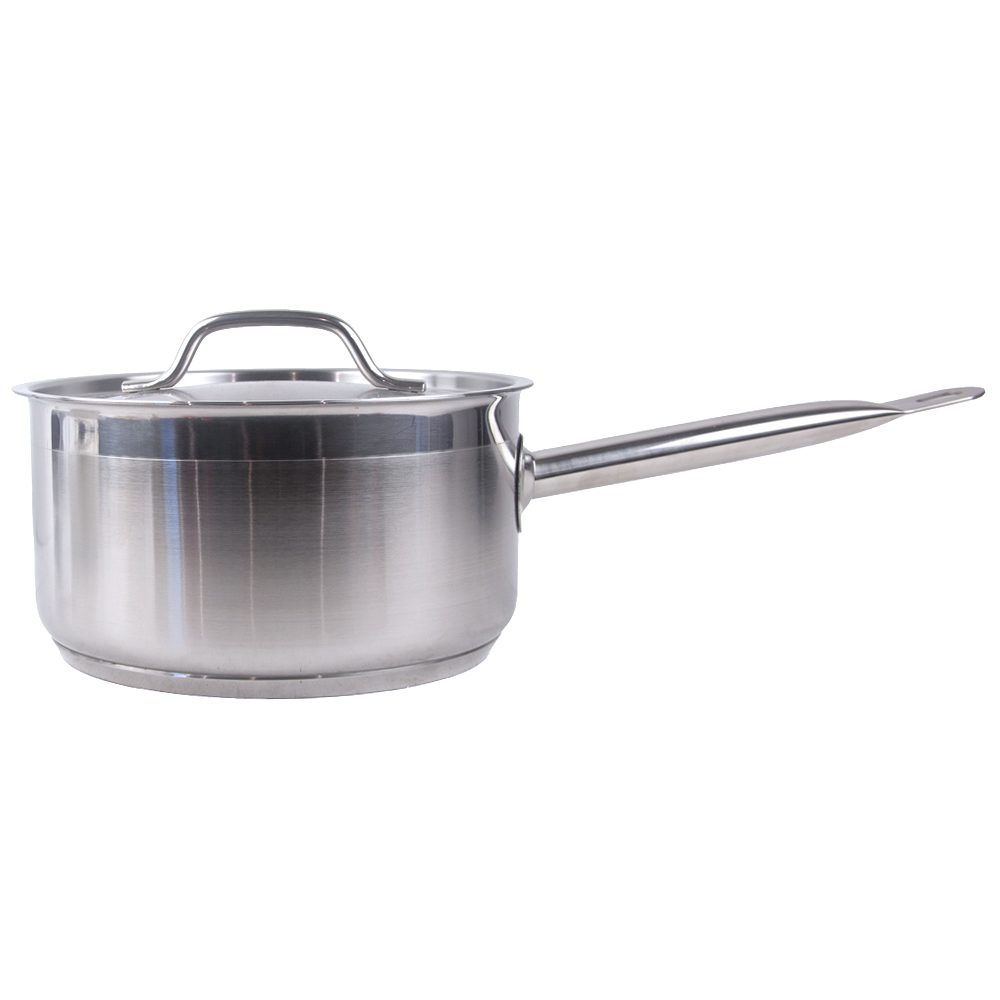 Stainless Steel Sauce Pan with Lid, 3.5 Quart