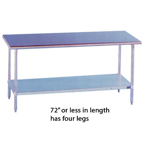 Stainless Steel Work Table 14" (D) x 96" (W)