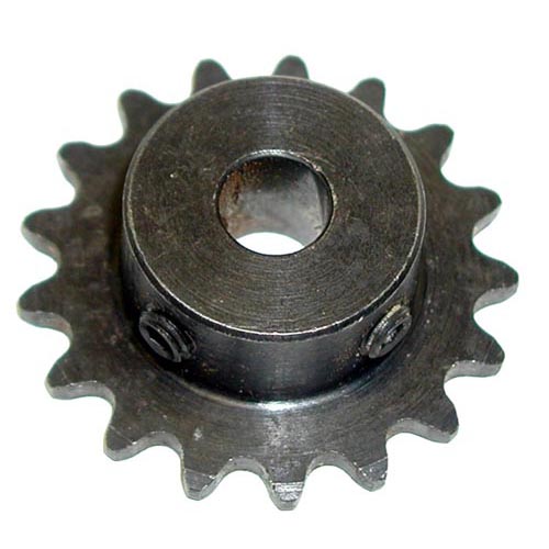 Star Mfg OEM # 2P-Y4183, Motor Sprocket - 17 Teeth, 5/16" hole; 1 1/2" Diameter