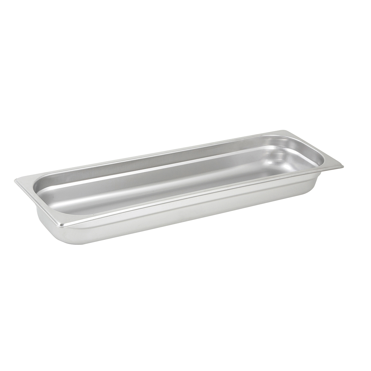 Steam-Table Pan, Stainless, Half Size Long (6" x 20") x 2-1/2"