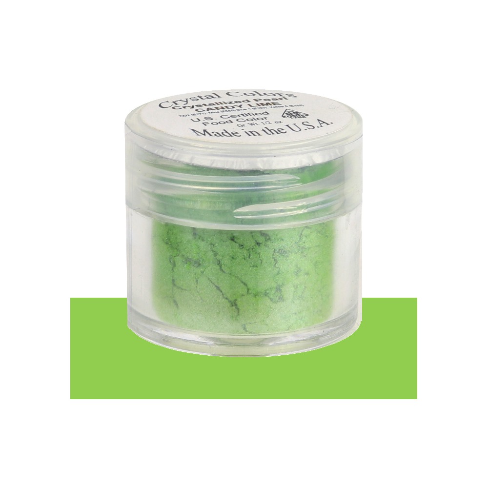 Sugarpaste Candy Lime Pearl Luster Dust, Grams