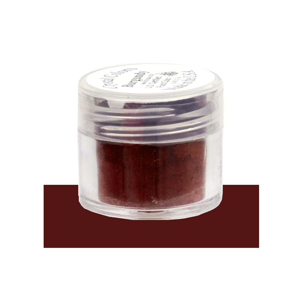 Sugarpaste Crystal Color Burgundy Powder Food Coloring, Grams