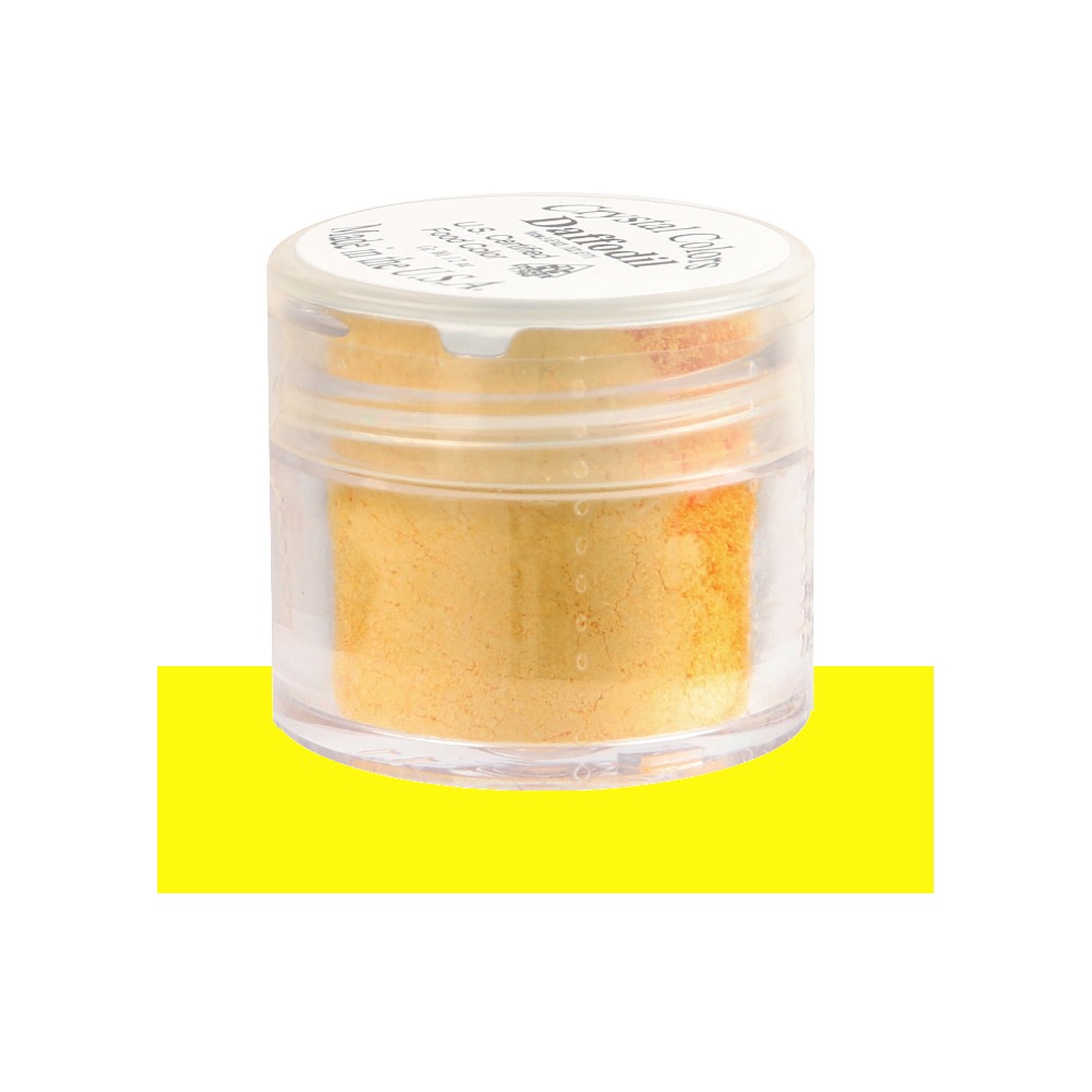 Sugarpaste Crystal Color Daffodil Powder Food Coloring, Grams