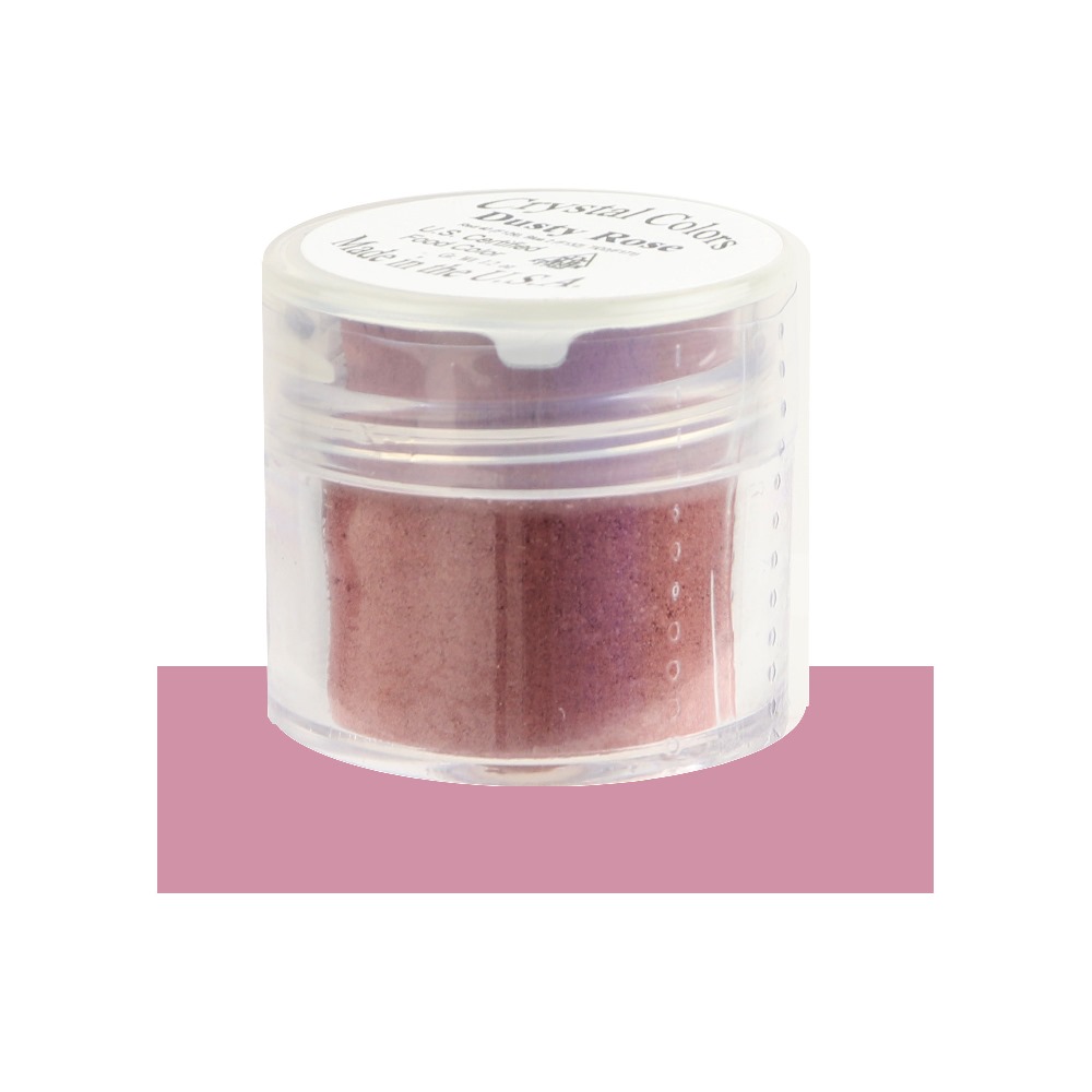 Sugarpaste Crystal Color Dusty Rose Powder Food Coloring, Grams