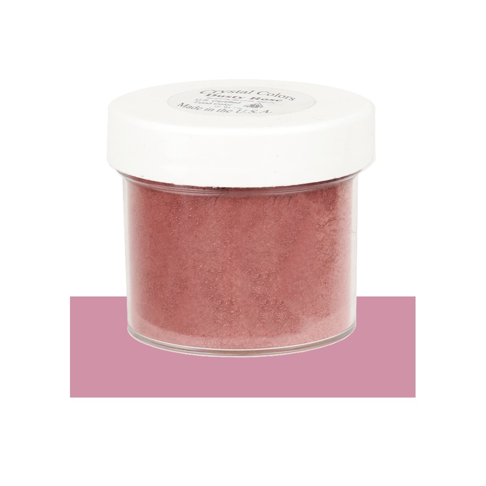 Sugarpaste Crystal Color Dusty Rose Powder Food Coloring, 2 oz. Powder Food Colors - BakeDeco.Com How To Make Dusty Rose Color With Food Coloring