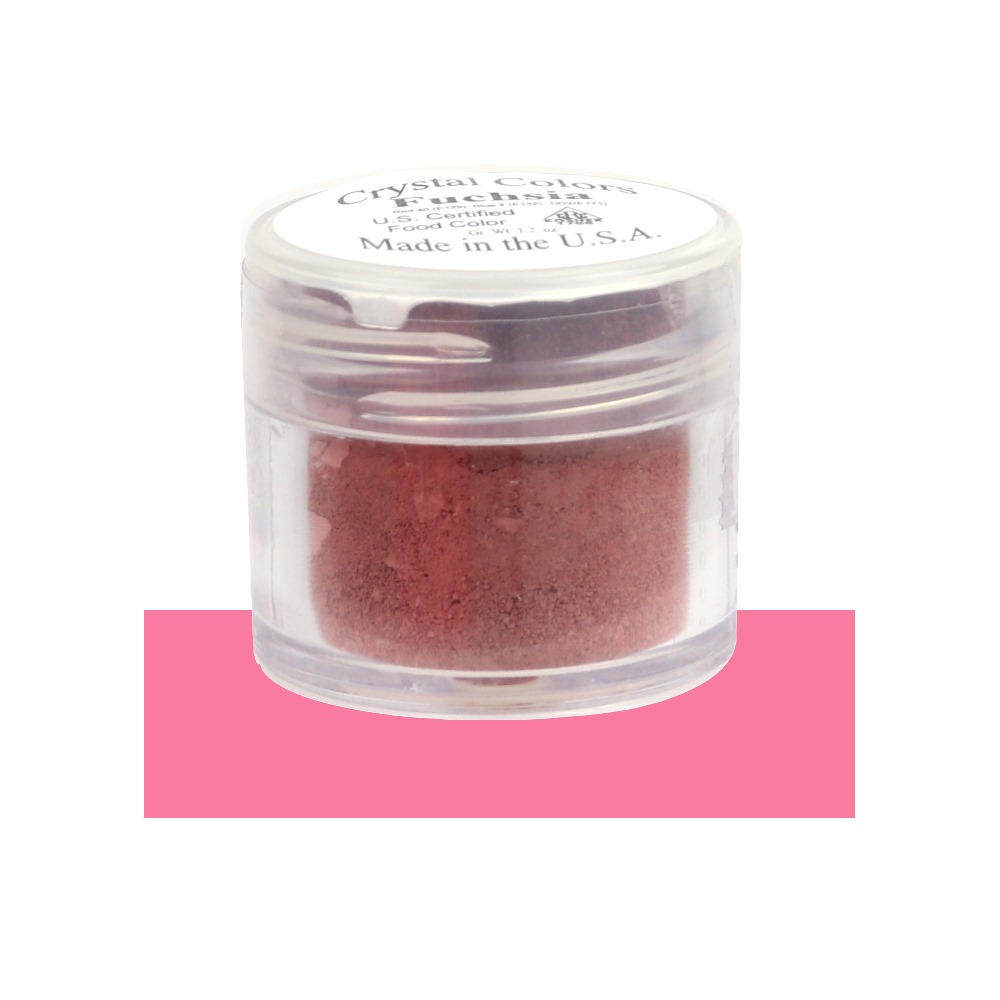Sugarpaste Crystal Color Fuchsia Powder Food Coloring, Grams
