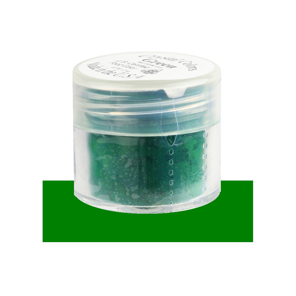 Sugarpaste Crystal Color Green Powder Food Coloring, 2.75 Grams