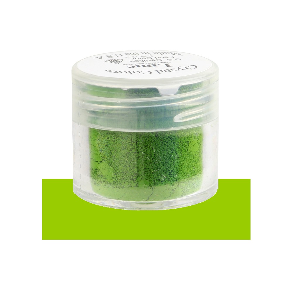 Sugarpaste Crystal Color Lime Powder Food Coloring, Grams