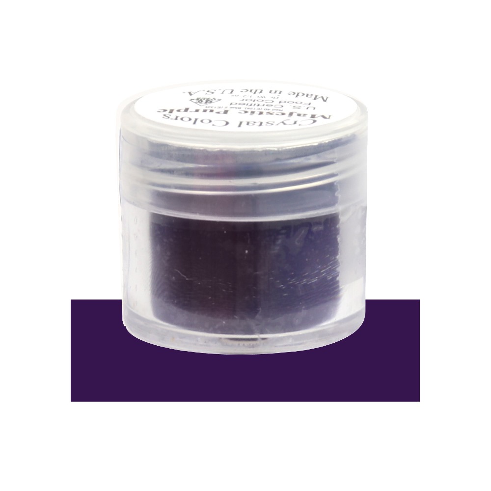 Sugarpaste Crystal Color Majestic Purple Powder Food Coloring, Grams