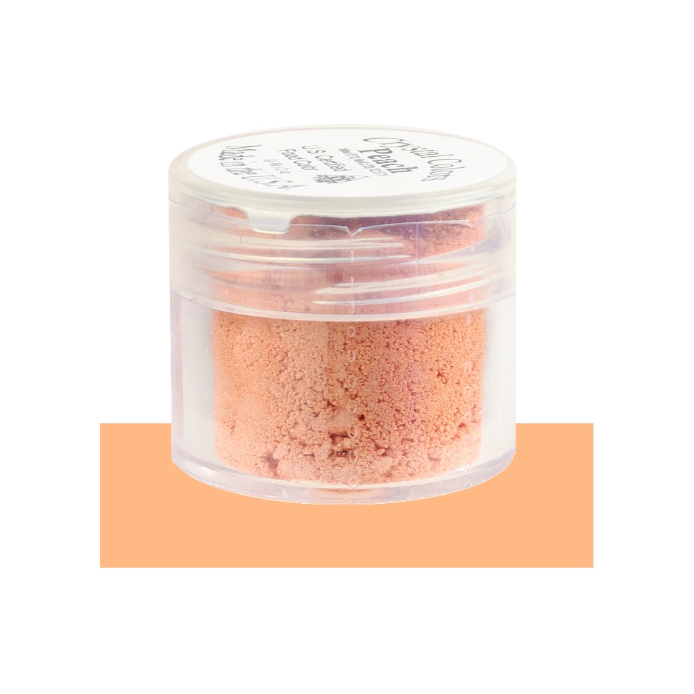 Sugarpaste Crystal Color Peach Powder Food Coloring, Grams