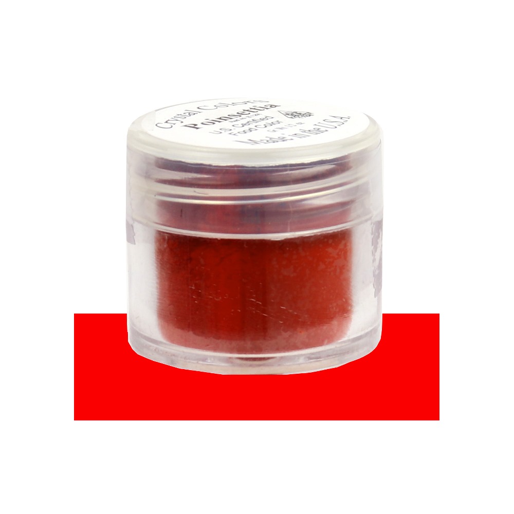 Sugarpaste Crystal Color Poinsettia Powder Food Coloring, Grams