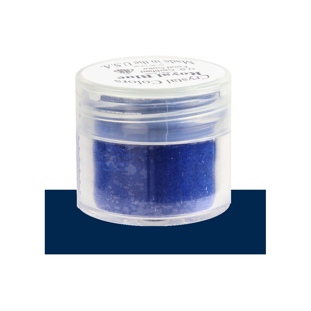 Sugarpaste Crystal Color Royal Blue Powder Food Coloring, Grams