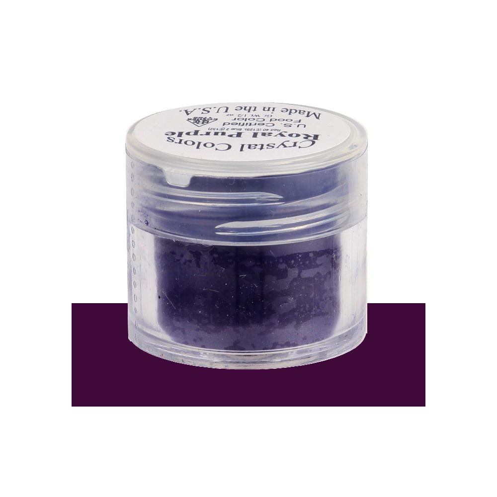 Sugarpaste Crystal Color Royal Purple Powder Food Coloring, Grams