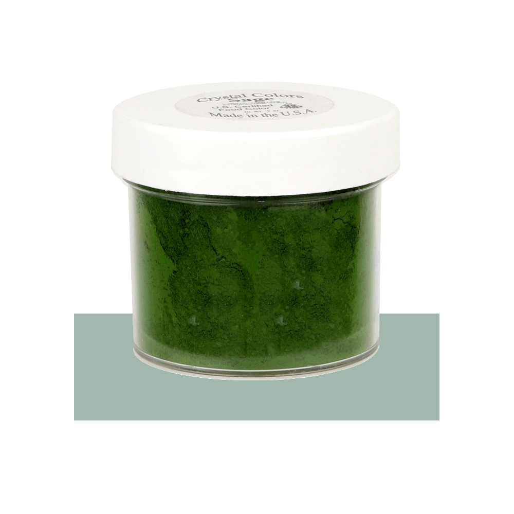Sugarpaste Crystal Color Sage Powder Food Coloring 2 Oz Powder Food Colors Bakedeco Com