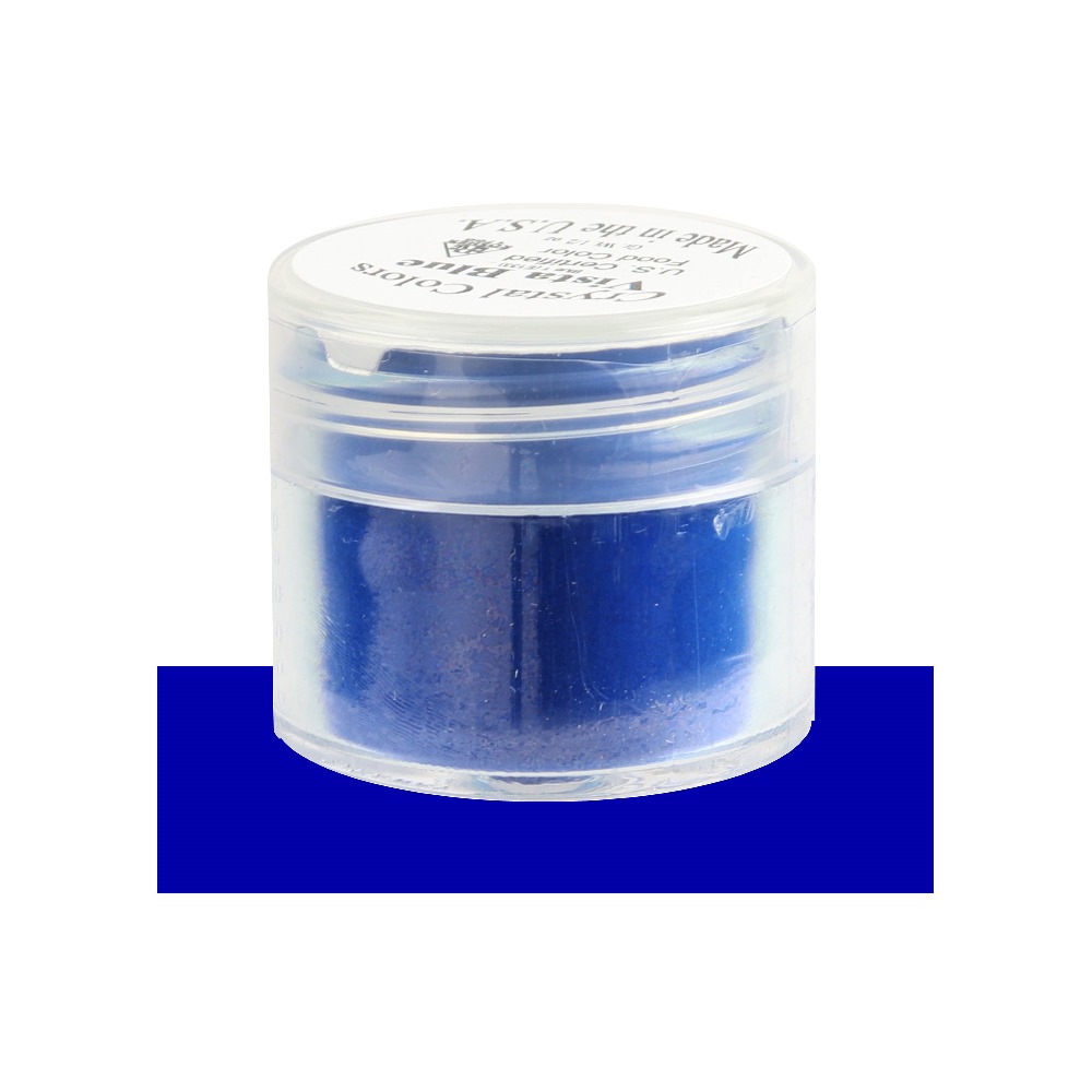 Sugarpaste Crystal Color Vista Blue Powder Food Coloring, Grams