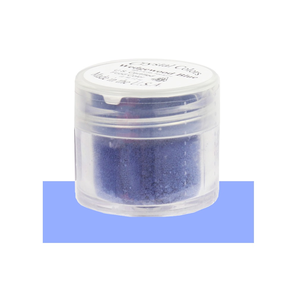 Sugarpaste Crystal Color Wedgwood Blue Powder Food Coloring, Grams