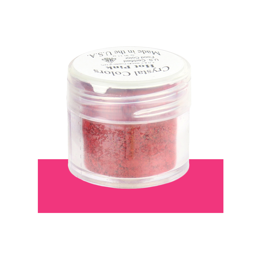 Sugarpaste Water Soluble Crystal Color Powder Food Coloring Hot Pink Powder Food Colors Bakedeco Com