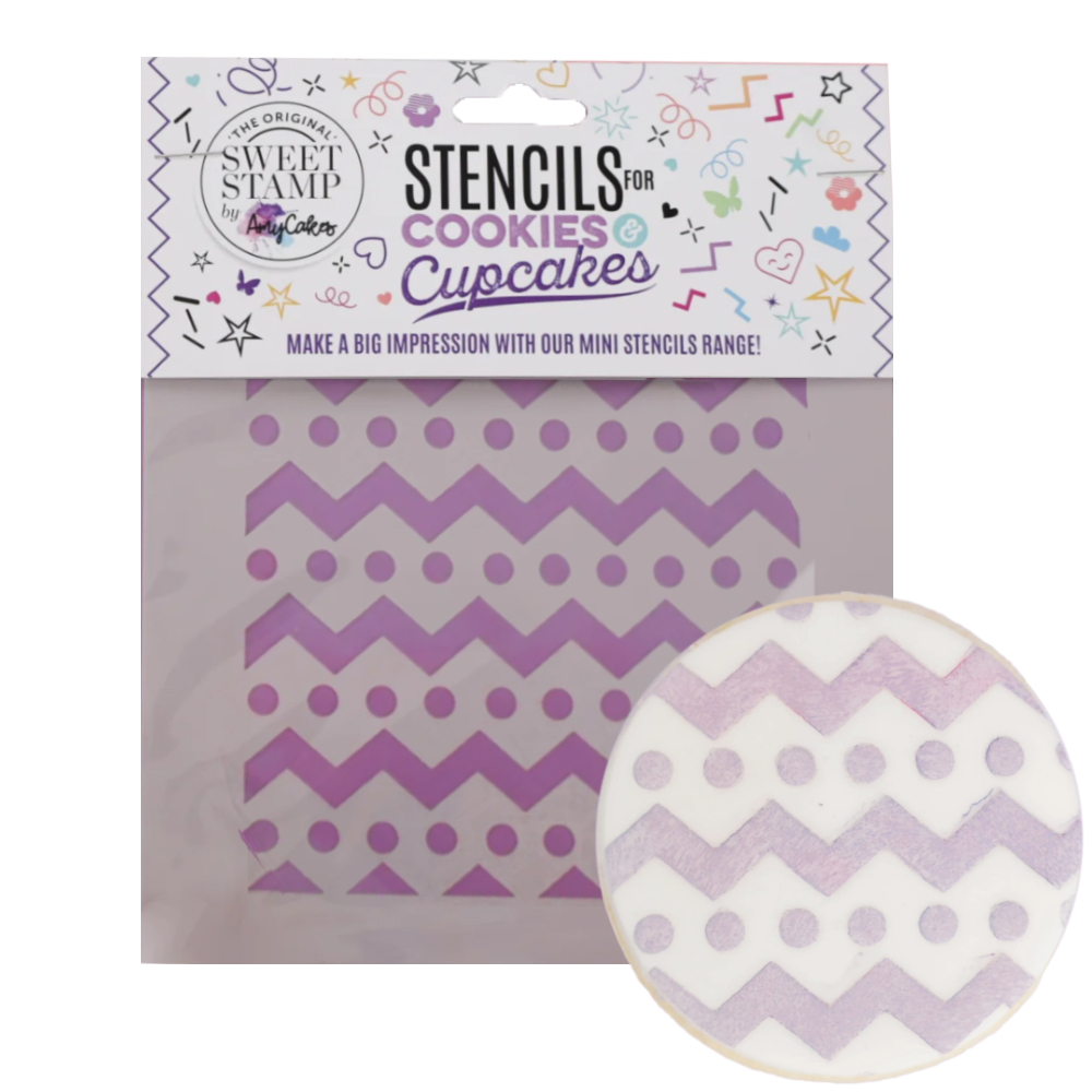 Sweet Stamp Mini Egg Print Cookie Stencil