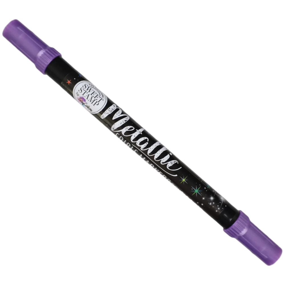 Sweet Stamp Purple Metallic Edible Marker