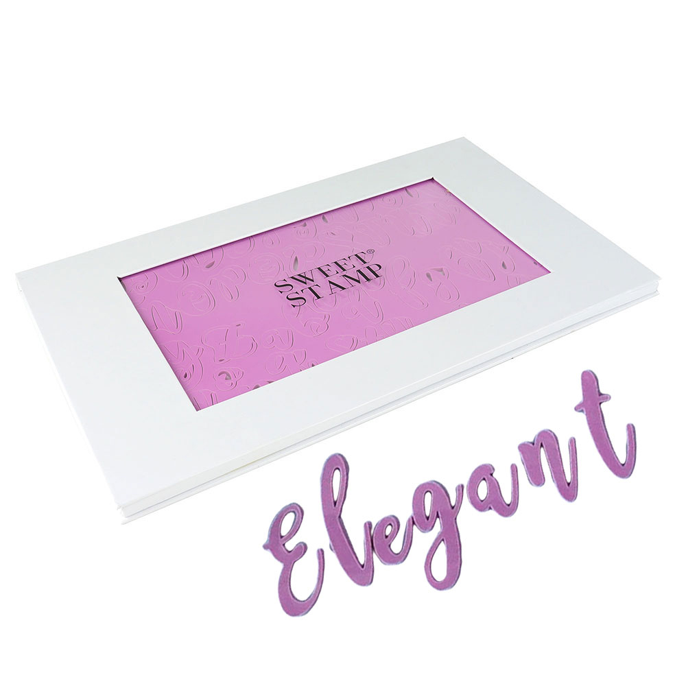 Sweet Stamp Set of Elegant Upper & Lower Case Letters