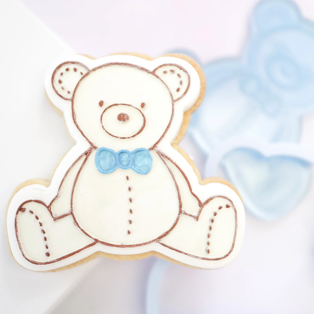Sweet Stamp Teddy Bear Stamp-N-Cut Outboss