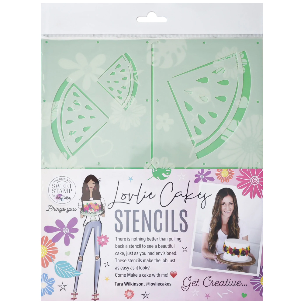 Sweet Stamp WATERMELON Cake Stencil
