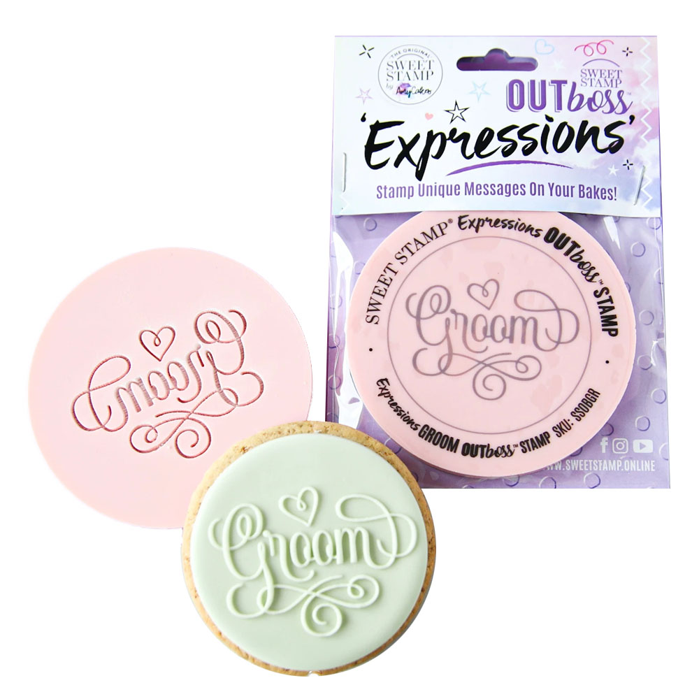 Sweet Stamps 'Groom' Outboss Stamp