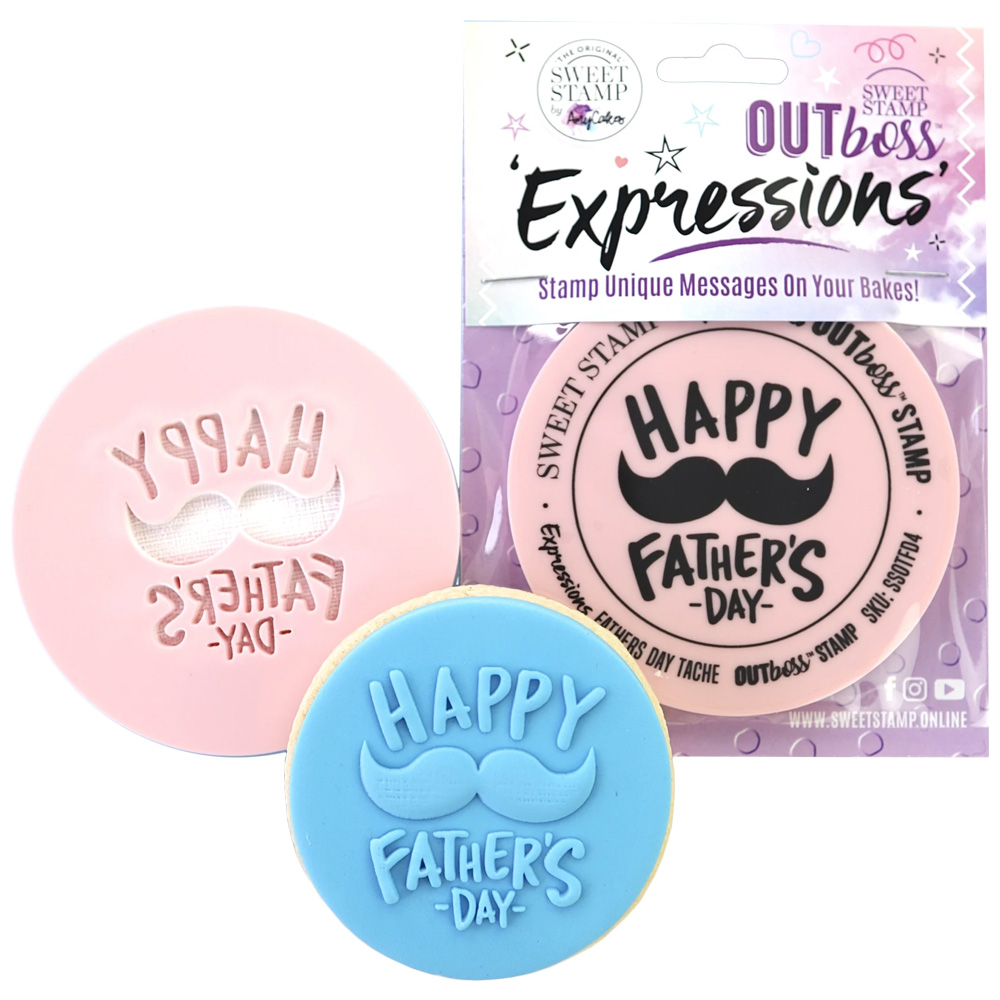 Sweet Stamps 'Happy Father's Day' Outboss Stamp